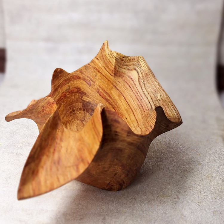 میوه خوری دفُرمه چوبی رستیک