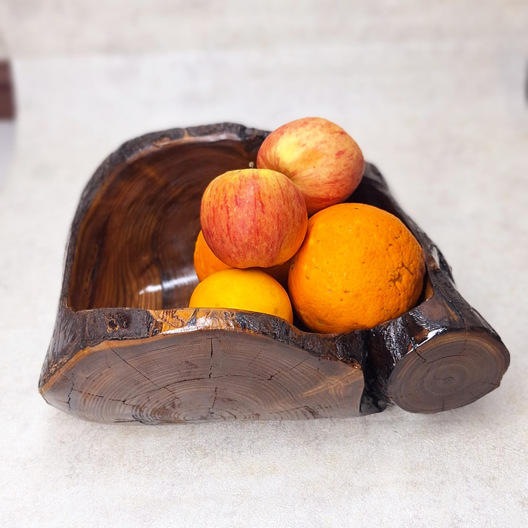 میوه خوری دفورمه رستیک چوبی