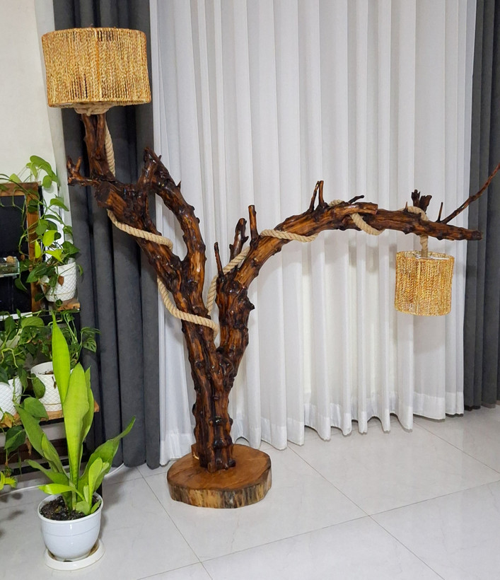 آباژور کنارسالنی چوبی