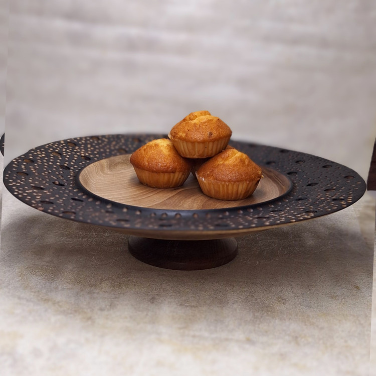 شرینی خوری طرح دار پایه دار