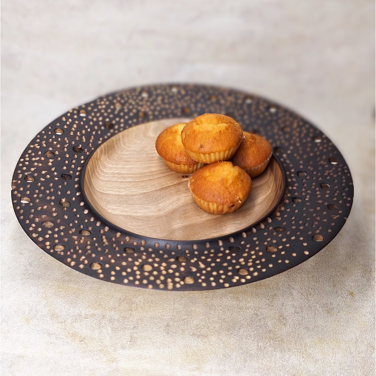 شرینی خوری طرح دار پایه دار
